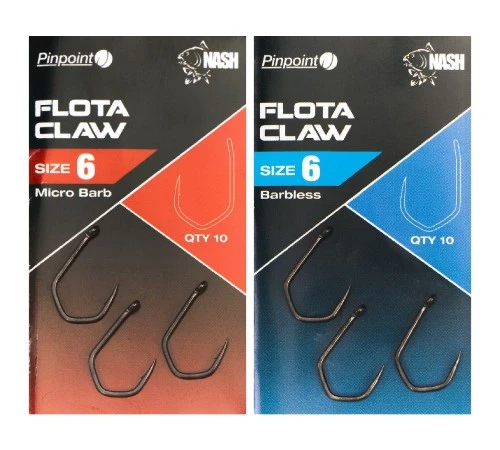 Крючки Nash Pinpoint Flota Claw Micro Barbed Size 8