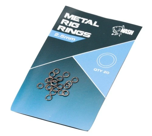 Стальные колечки Nash Metal Rig Rings 3.0mm