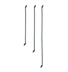 Цепочка Solar Black Stainless Chain Plastic Ended