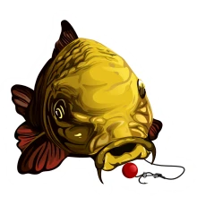 Наклейка Carp Catch