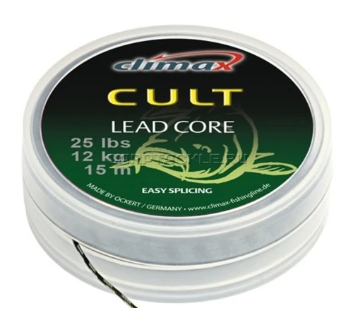 Ледкор Climax CULT Leadcore 10m 25lbs 12kg weed