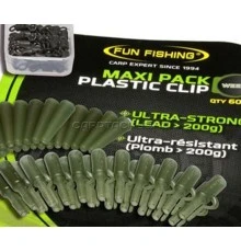 Набор безопасных клипс Fun Fishing Maxi Pack Plastic Clip Clay
