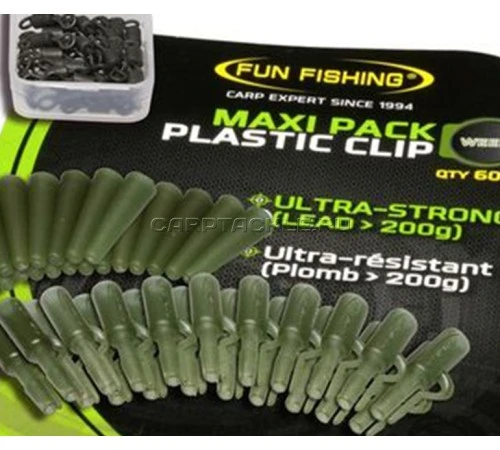 Набор безопасных клипс Fun Fishing Maxi Pack Plastic Clip