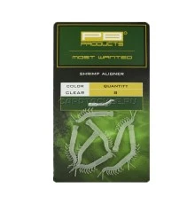 Изогнутая трубка для крючка PB Products Aligner Clear креветка