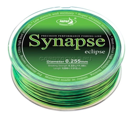 Леска Katran Synapse eclipse 1200м 5,2кг/0.255мм Камуфляжная