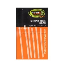Термоусадочная трубка TEXNOKARP прозрачная d 1.5 10шт