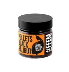 Насадочный пеллетс FFEM Hookbaits Pellets Black Halibut