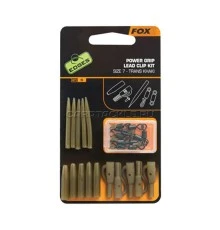 Набор клипс с усиленным силиконовым конусом Fox EDGES™ Power Grip Lead Clip Kit