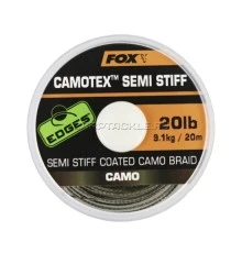 Поводковый материал Fox Camotex Semi Stiff