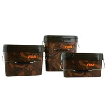 Ведро пластиковое с крышкой FOX CAMO SQUARE BUCKETS