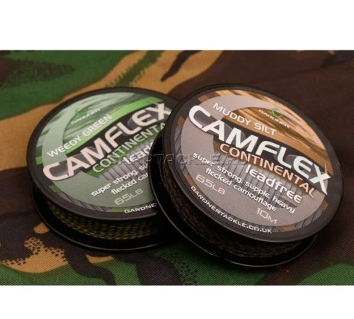 Лидкор Gardner CamFlex Continental Leadfree 65lb Weedy Green