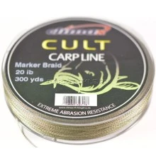 Шнур Маркерный Climax CULT MARKER BRAID 20lb 274 м тонущий зеленый