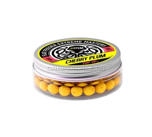 Плавающие бойлы 10мм FFEM Pop-Ups Cherry Plum 10mm Алыча
