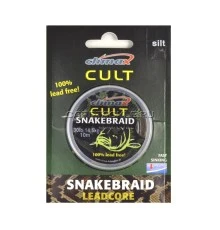 Ледкор без сердечника Climax CULT Snake Braid 30lb 10 m silt