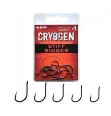 Карповые крючки ESP Cryogen Stiff Rigger №4