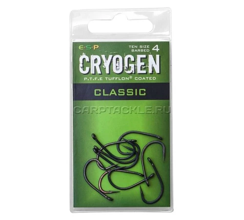 Крючки карповые ESP Cryogen Classic
