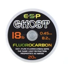 Поводковый материал ESP Ghost Fluorocarbon 18lb 20m флюрокорбон