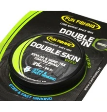 Поводковый материал цвет гравий Double Skin 25lbs Gravel 20m