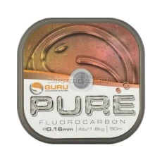 Поводковый материал Guru Pure Fluorocarbon 0.16мм 4lb