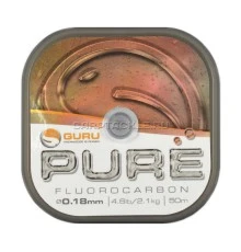 Поводковый материал Guru Pure Fluorocarbon 0.18мм 4,6lb