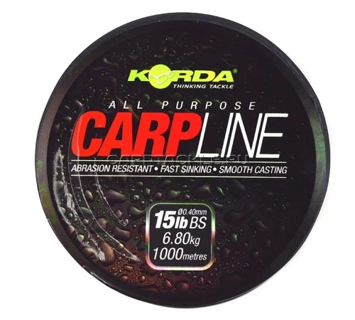 Леска Korda Carp Line 15lb d-0.40мм 6710м