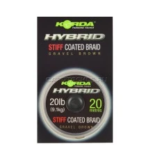 Поводковый материал Korda Hybrid stiff Weed Green 20lb