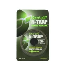 Поводковый материал Korda N-TRAP Semi 20lb Weedy Green