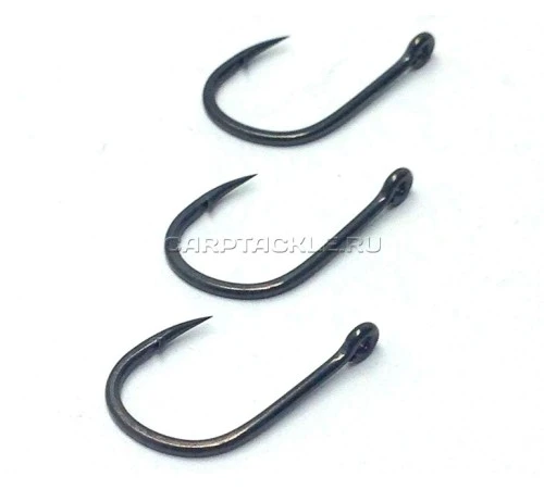 Крючки карповые черный никель Hayabusa K-1 XS