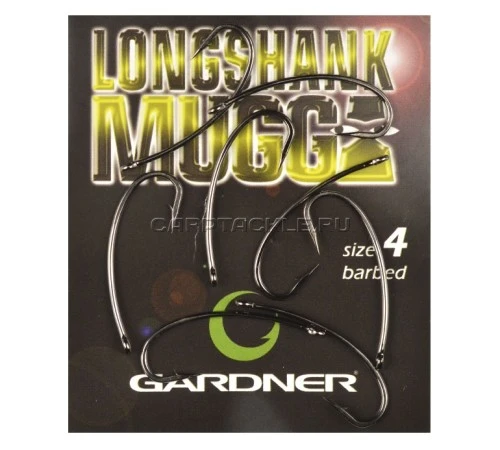 Крючки Gardner Longshank Mugga