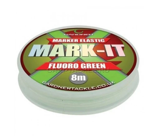 Маркерная нить зеленая Gardner Marker Elastic Green 8m