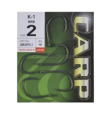 Крючки карповые c тефлоновым покрытием Hayabusa K-1 NRB