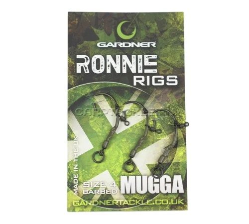 Крючки оснасщенные Gardner Ronnie Rig