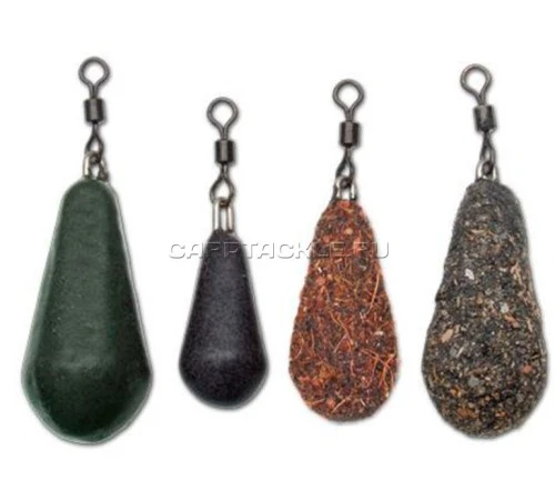 Зеленое грузило 99гр Gardner Ranger Distance Leads 3.5oz Green