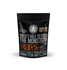 Растворимые бойлы 22мм FFEM Soluble Boilies Honey Corn 22mm 1kg Мед в Кукурузе