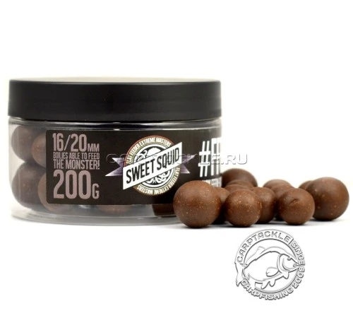 Растворимые бойлы 16-20мм FFEM Super Soluble Boilies HNV-Sweet Squid 16-20mm