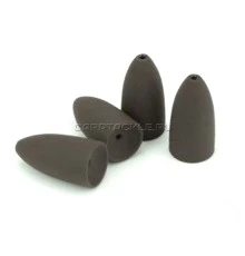 Скользящее задние грузила 10г Taska Sliding back Leads Beads Brown