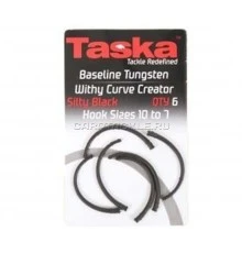Силиконовый удлинитель крючка утяжеленный TASKA Withy Curve Creator Tungsten № 7-10