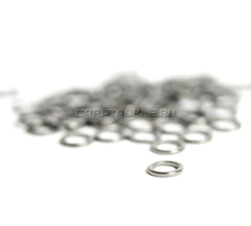 Стальные колечки 4мм Taska Rig Rings Black