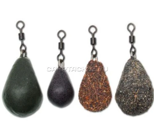 Грузило коричневое Gardner Груша 5.0oz 142g