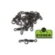 Вертлюг с кольцом и быстросъемом Fox EDGES™ Kwik Change Inline Swivel №7