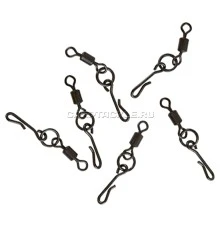 Вертлюг на кольце с быстросъемом Fox EDGES KWIK CHANGE O RING SWIVELS №7
