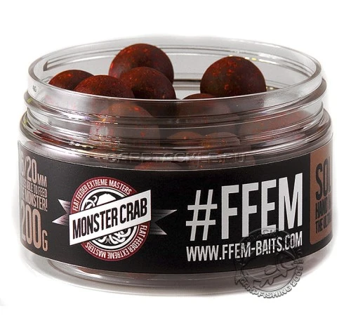 Растворимые бойлы 16-20 FFEM Super Soluble Boilies HNV Monster Crab 16-20mm