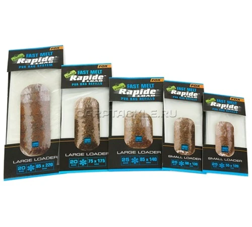 ПВА мешки Fox Edges Rapide Load PVA Bag System Fast Melt