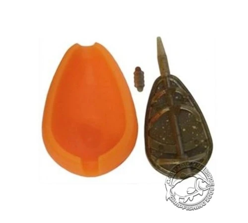 Кормушка с пресс-формой Drennan In-Line Flat Method Feeder & Mould Small