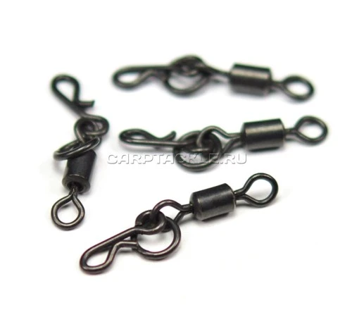 Вертлюг с кольцом и быстросъемом Fox EDGES™ Kwik Change Inline Swivel №7