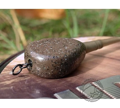 Грузило 113гр инлайн плоская грушевидная Korda Pearl Inline 4.0oz