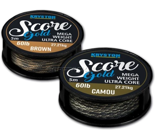 Ледкор износостойкий Kryston Score Gold Heavyweight Leadcore