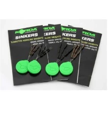 Огрузка для крючка Korda Sinkers Tungsten Hooking Weights Gravel - Small