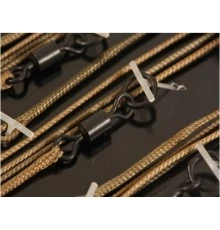 Набор готовых оснасток Korda Leadcore-Ring Swivel 1м Gravel 3 шт