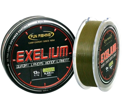 Леска монофильная Fun Fishing Excelium Green